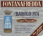 Barolo_Fontanafredda_Lazzarito 1974